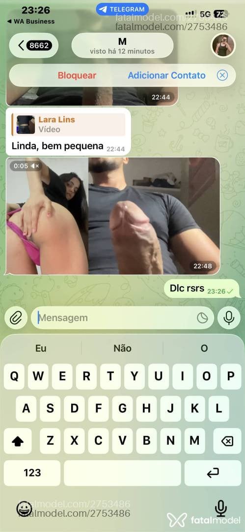 Acompanhante mulher trans morena (o) de olhos castanhos em Virtual - Lara Lins