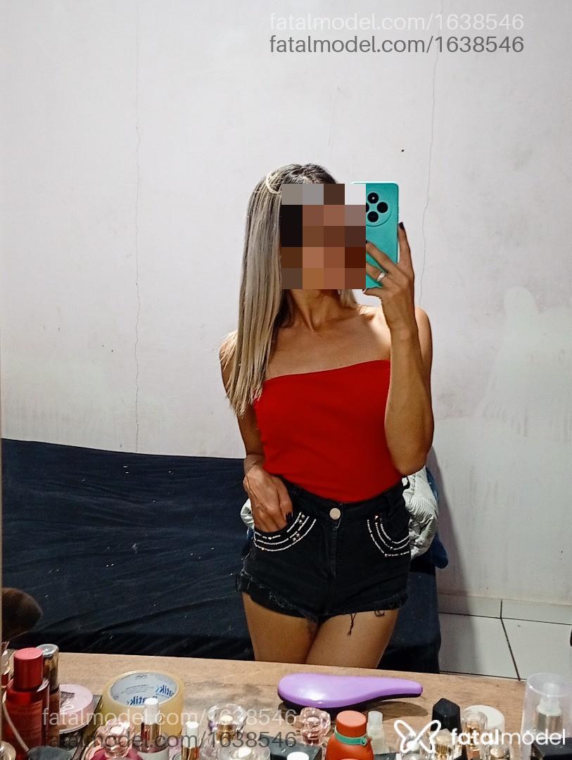 Acompanhante mulher trans loira (o) de olhos castanhos em Ampére - Karlla Padilha