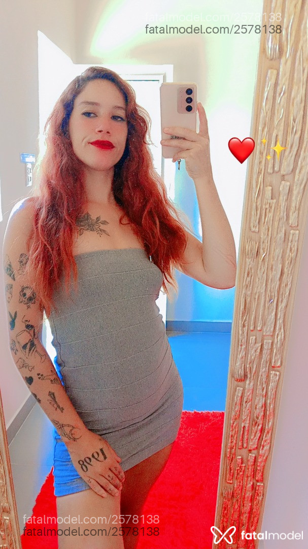 Acompanhante mulher ruiva (o) de olhos castanhos em Virtual - Ruivinhadisponível