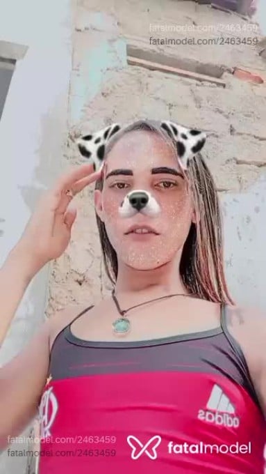 Acompanhante mulher trans com cabelo castanho de olhos pretos em Marabá - Kauanny