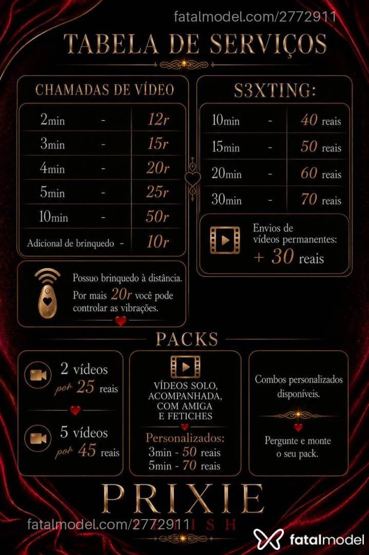 Acompanhante mulher ruiva (o) de olhos mel em Virtual - Prixie Fetish