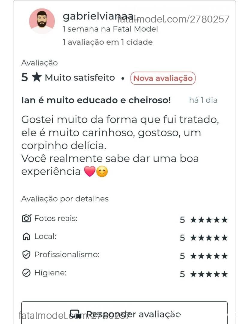 Acompanhante homem morena (o) de olhos verdes - Lannext