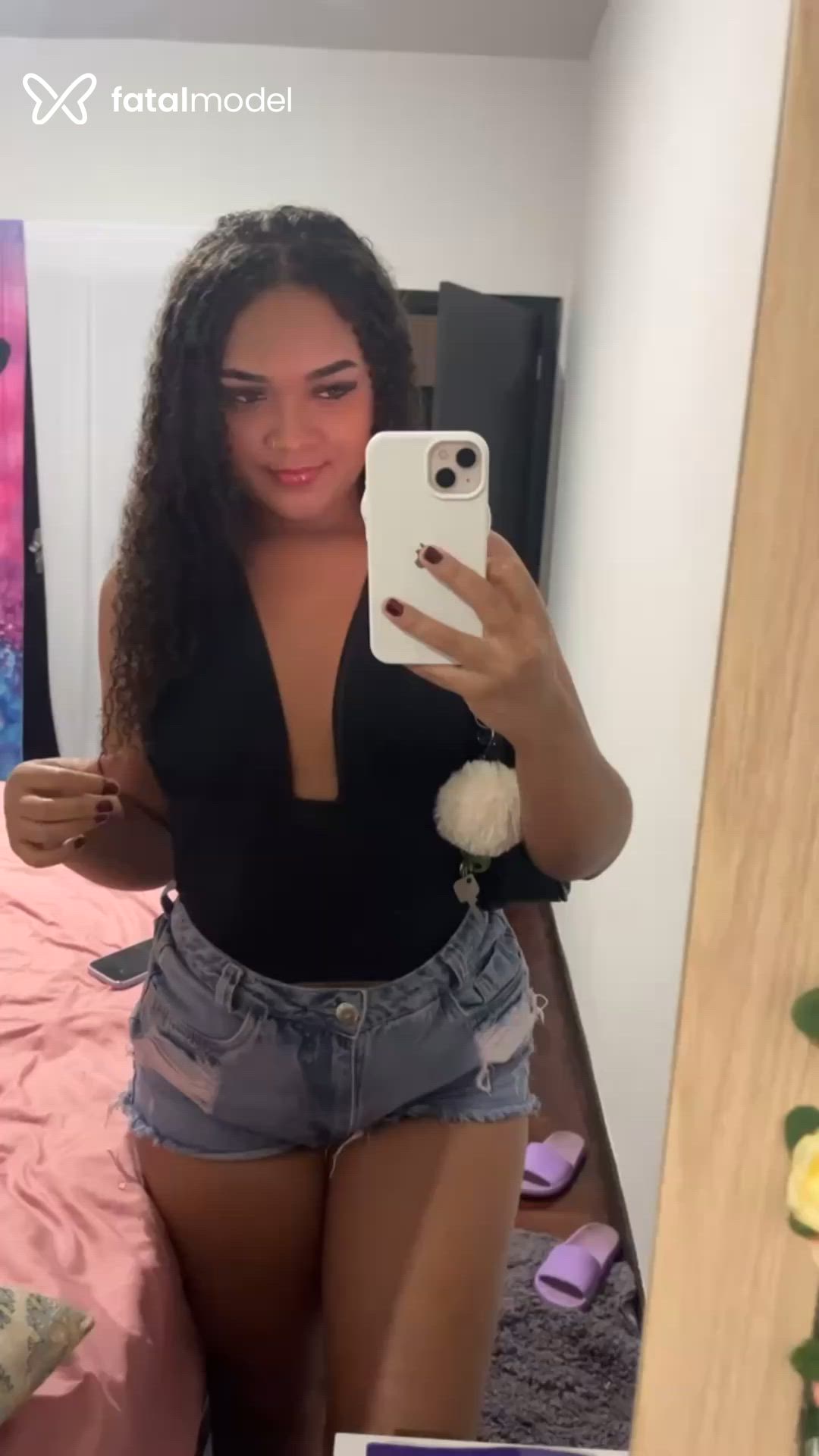 Acompanhante mulher com cabelo castanho de olhos mel - Paloma