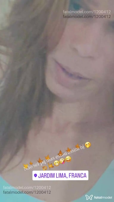 Acompanhante travesti com cabelo castanho de olhos castanhos em Franca - Sahra Jessica