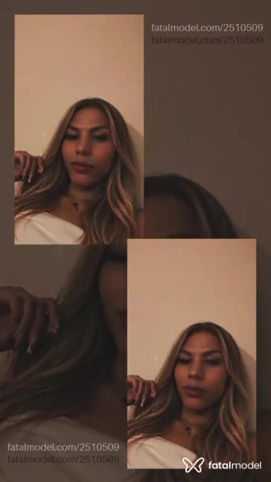 Acompanhante mulher trans com cabelo castanho de olhos castanhos em Descalvado - Emily
