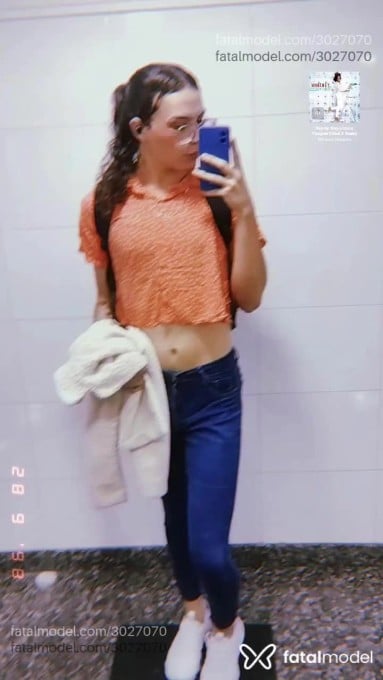 Acompanhante mulher trans com cabelo castanho de olhos verdes em Cascavel Acompanhante mulher trans com cabelo castanho de olhos verdes em Cascavel - Rebecca