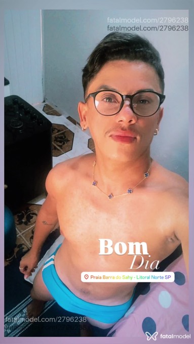 Acompanhante homem morena (o) de olhos pretos em Virtual - Santos