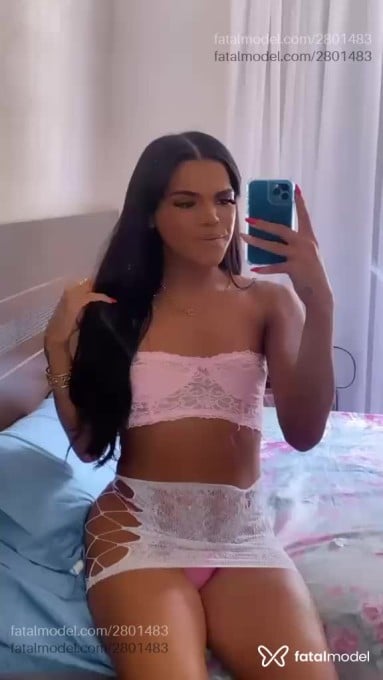 Acompanhante mulher trans morena (o) de olhos castanhos em Ipatinga - Milena