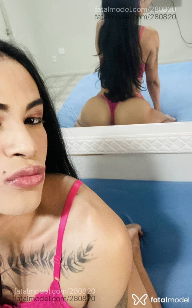 Acompanhante travesti com cabelo castanho de olhos castanhos em Belo Horizonte - Rayssa Gabrielly