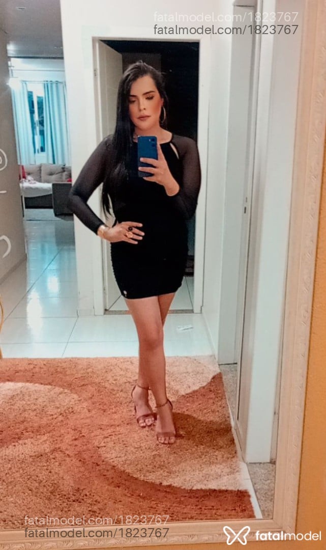 Acompanhante mulher trans morena (o) de olhos castanhos em Francisco Beltrão - Alicia