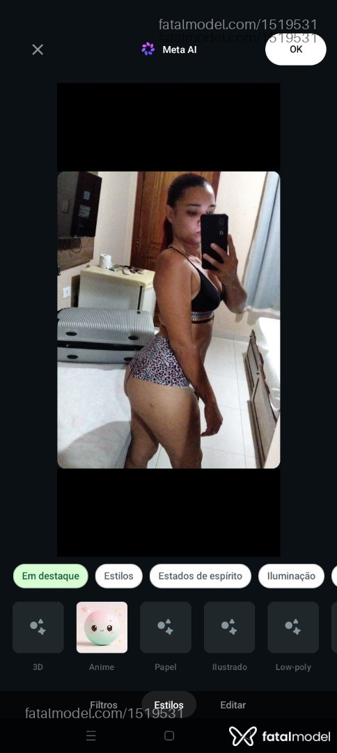 Acompanhante mulher morena (o) de olhos castanhos em Ariquemes - Erika