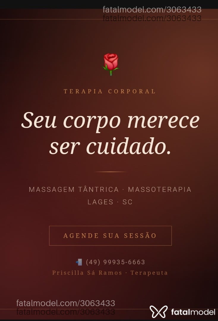 Acompanhante mulher com cabelo castanho de olhos castanhos em Lages Acompanhante mulher com cabelo castanho de olhos castanhos em Lages - Priscilla