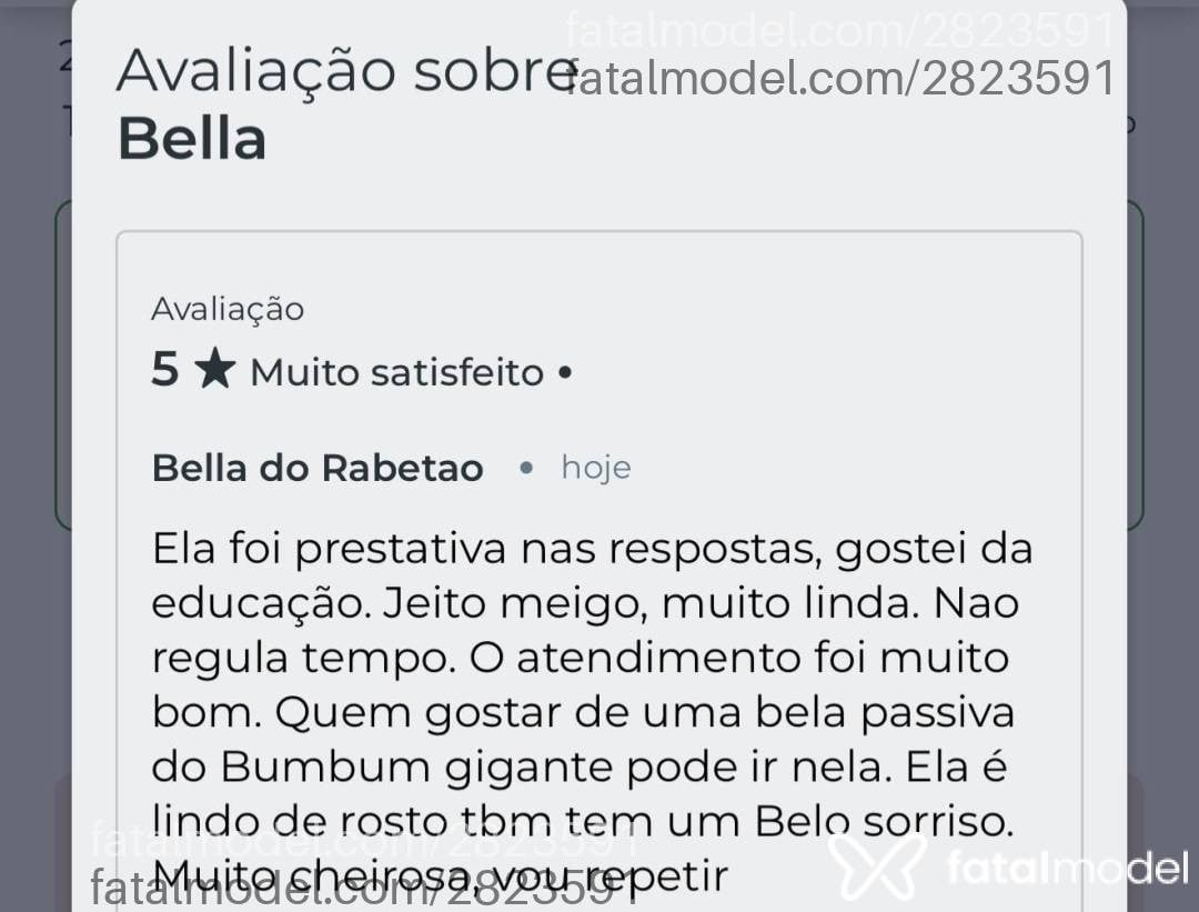 Acompanhante mulher trans morena (o) de olhos pretos - Bella