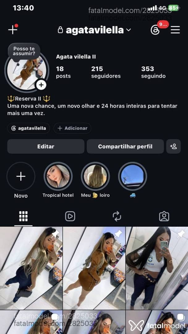 Acompanhante mulher trans morena (o) de olhos castanhos em Manaus - Agatha Paiva