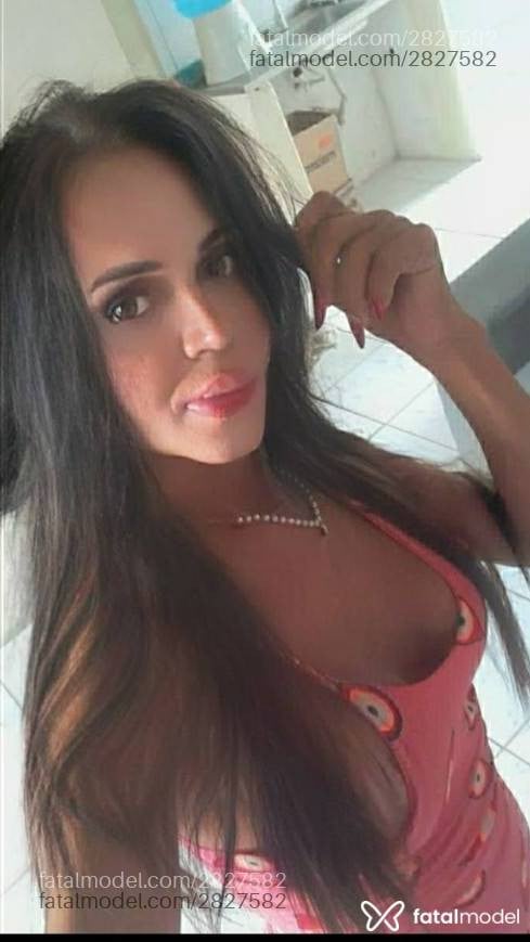 Acompanhante mulher trans morena (o) de olhos castanhos em Virtual - Gisele