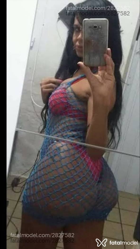 Acompanhante mulher trans morena (o) de olhos castanhos em Virtual - Gisele