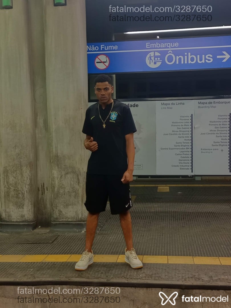 Acompanhante homem morena (o) de olhos pretos em Belo Horizonte - Paulo