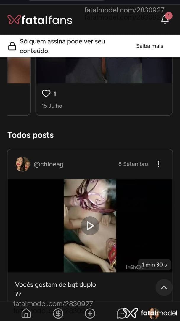Acompanhante mulher morena (o) de olhos castanhos - Chloe