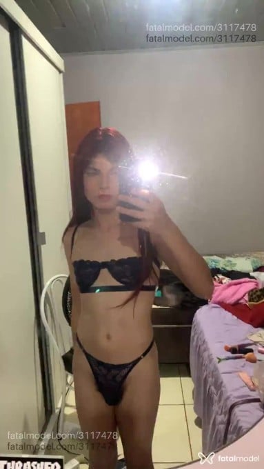 Acompanhante mulher trans ruiva (o) de olhos mel em São Leopoldo - Rose Bear