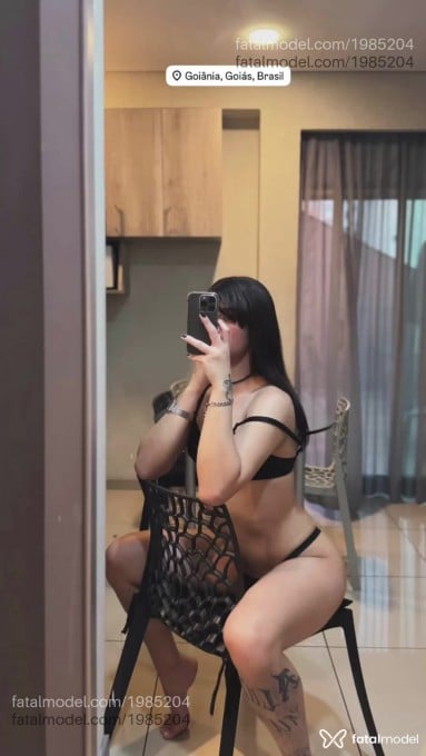 Acompanhante mulher trans morena (o) de olhos verdes em Belo Horizonte - Gabi