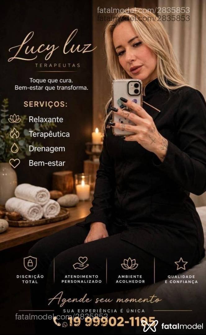 Acompanhante mulher loira (o) de olhos mel - Lucy Lu