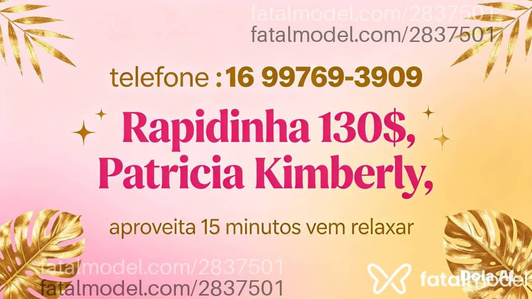 Acompanhante mulher morena (o) de olhos pretos - Patricia Kimberly