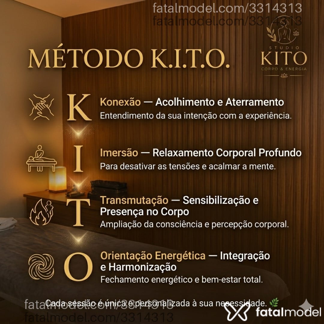 Acompanhante homem morena (o) de olhos mel em Santos - Kito Tera