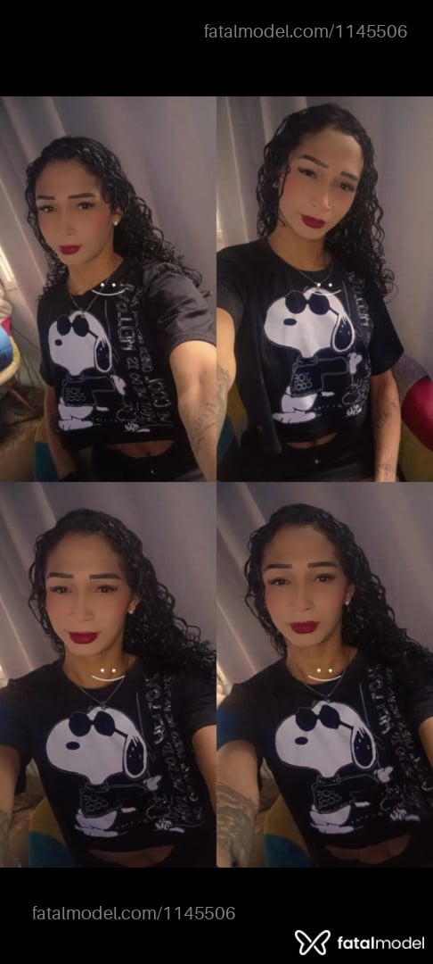 Acompanhante travesti morena (o) de olhos cinza em Santos - Alycia Pantoja