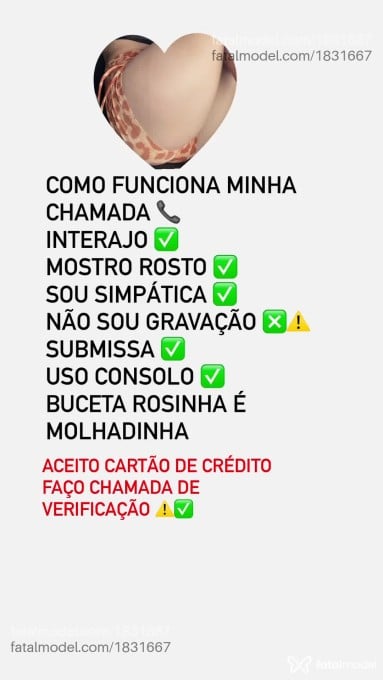 Acompanhante mulher com cabelo castanho de olhos mel em Virtual - Brunna Silva