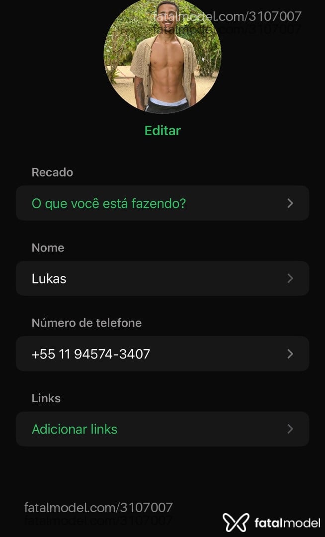 Acompanhante homem com cabelo castanho de olhos castanhos em São Paulo - Lukas