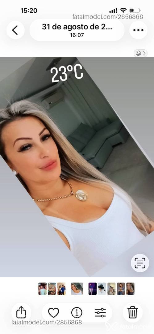 Acompanhante mulher loira (o) de olhos castanhos - Samy Klafke