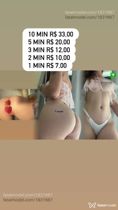 Acompanhante mulher com cabelo castanho de olhos mel em Virtual - Brunna Silva