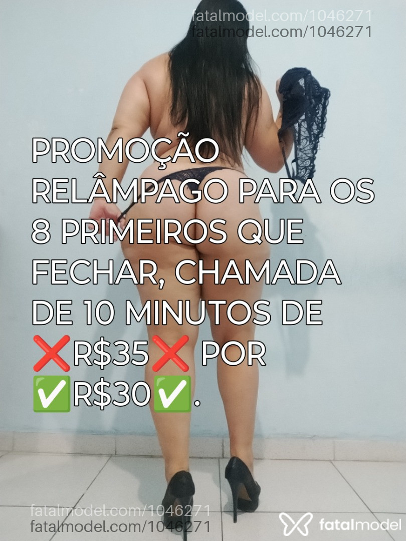 Acompanhante mulher morena (o) de olhos castanhos em Virtual - Bruna