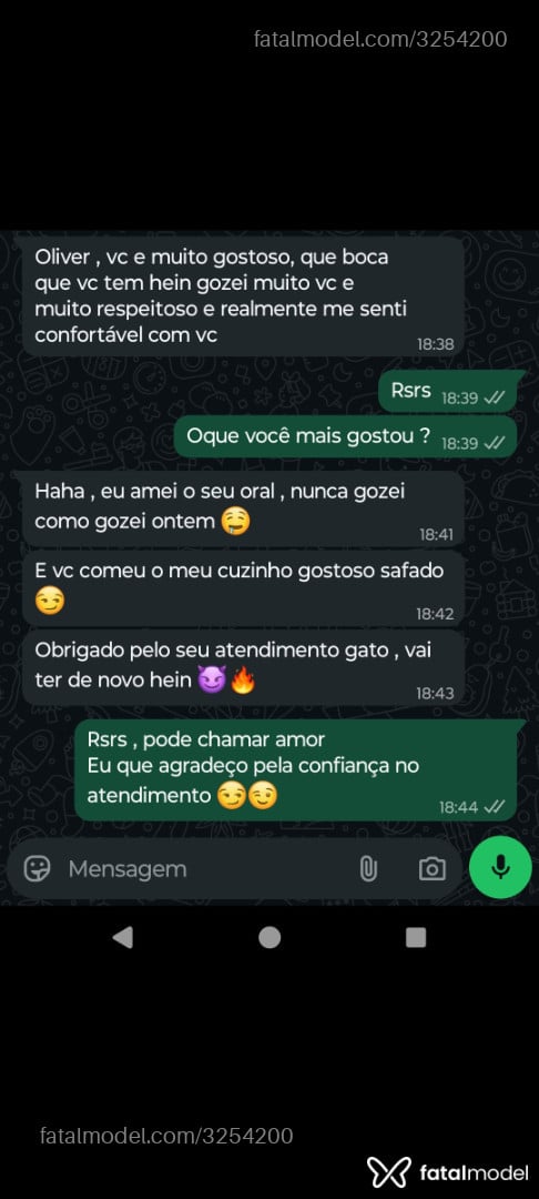 Acompanhante homem com cabelo castanho de olhos castanhos em Taubaté - Jhon Oliver