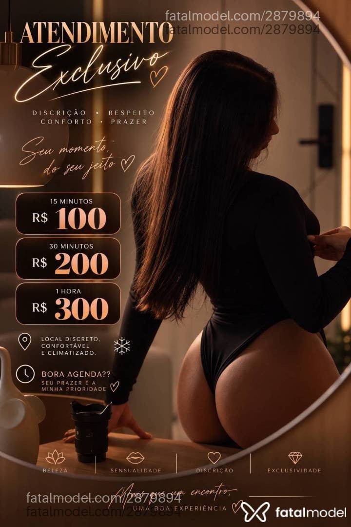 Acompanhante mulher com cabelo castanho de olhos castanhos - Malu Guedes