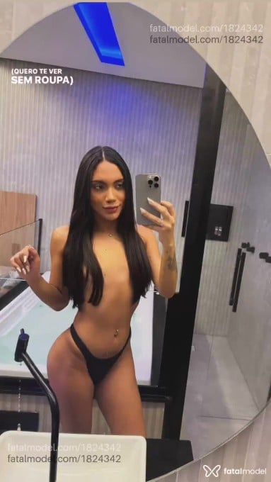 Acompanhante mulher trans morena (o) de olhos pretos em Juiz de Fora - Kauani
