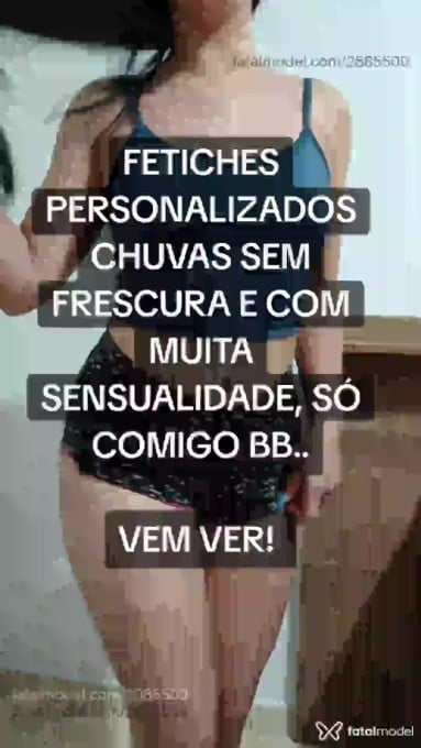 Acompanhante mulher morena (o) de olhos castanhos em Virtual - Soffi