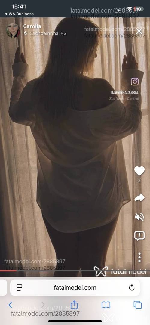 Acompanhante mulher morena (o) de olhos verdes em Cachoeirinha - Camila