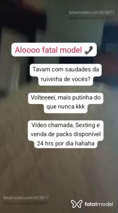 Acompanhante mulher trans loira (o) de olhos castanhos em Virtual - Milena