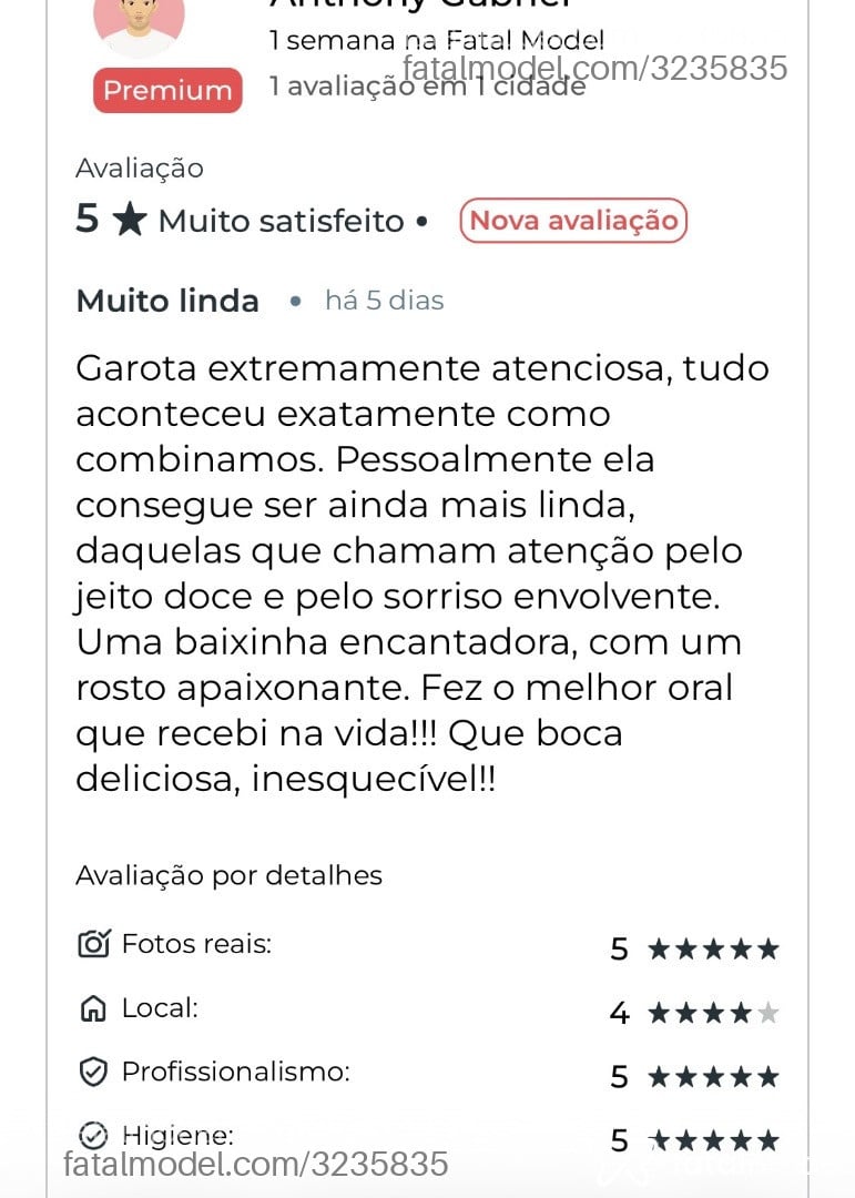 Acompanhante mulher morena (o) de olhos castanhos em Caruaru Acompanhante mulher morena (o) de olhos castanhos em Caruaru - Liz Macedo