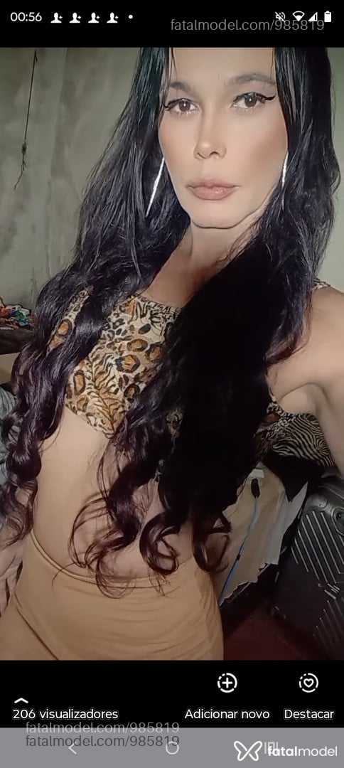 Acompanhante mulher trans morena (o) de olhos castanhos em Itabira - Campolina