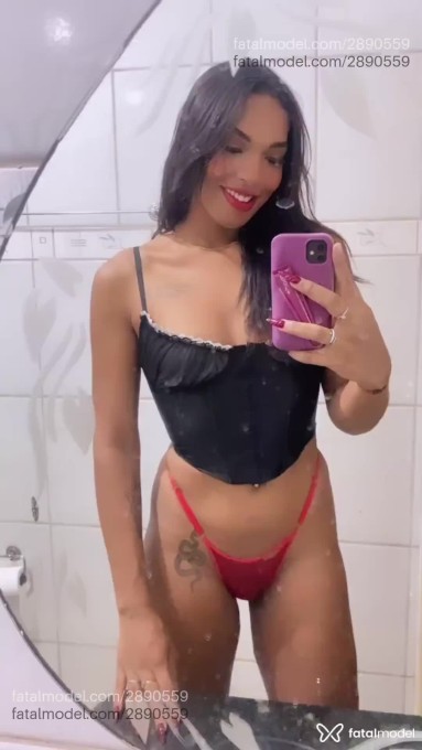 Acompanhante mulher trans morena (o) de olhos pretos em Barra do Garças Acompanhante mulher trans morena (o) de olhos pretos em Barra do Garças - Monike