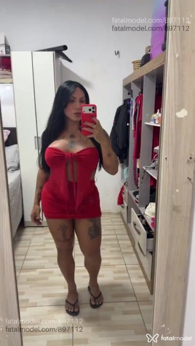 Acompanhante travesti morena (o) de olhos castanhos em Teresina - Brunna Ferrary