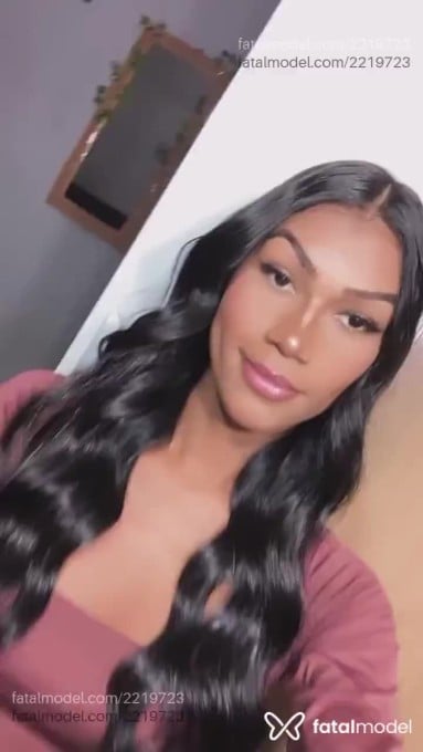 Acompanhante mulher trans com cabelo castanho de olhos castanhos em Fortaleza - Vanessa Goncallvez