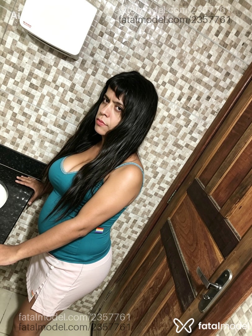 Acompanhante mulher trans com cabelo castanho de olhos castanhos em São Paulo - Kesinha