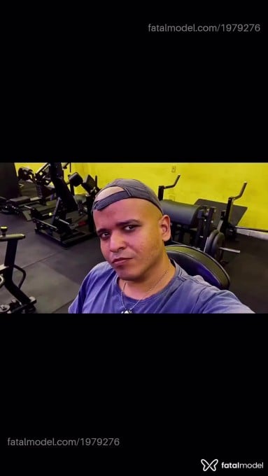 Acompanhante homem sem cabelo de olhos castanhos em Porto Velho - Azazel