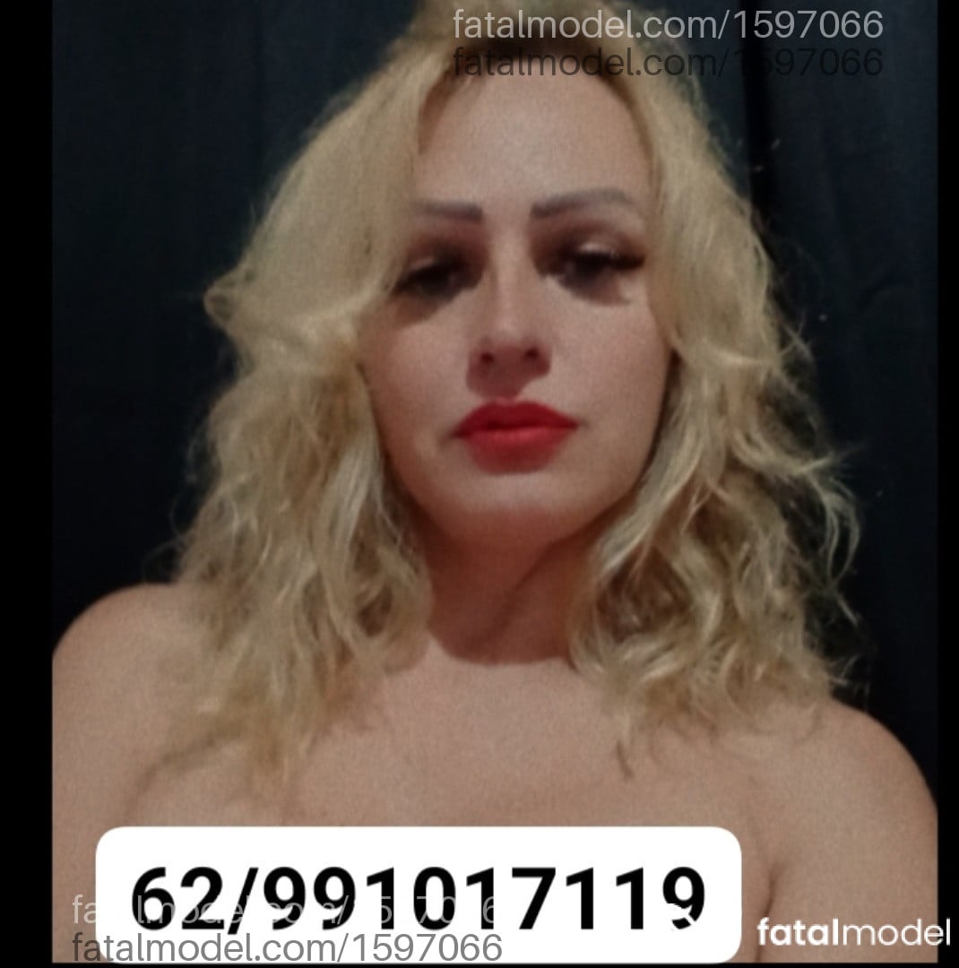 Acompanhante travesti loira (o) de olhos verdes em Goiânia - AMANDA RIBEIRO