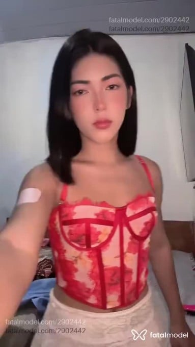 Acompanhante mulher trans com cabelo castanho de olhos castanhos em Curitiba - Victoria