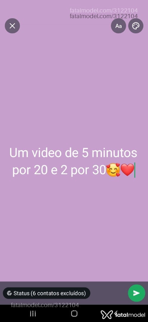 Acompanhante mulher morena (o) de olhos castanhos em Virtual - Mizuzinha
