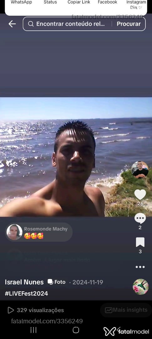 Acompanhante homem morena (o) de olhos pretos em Parobé - Francisco
